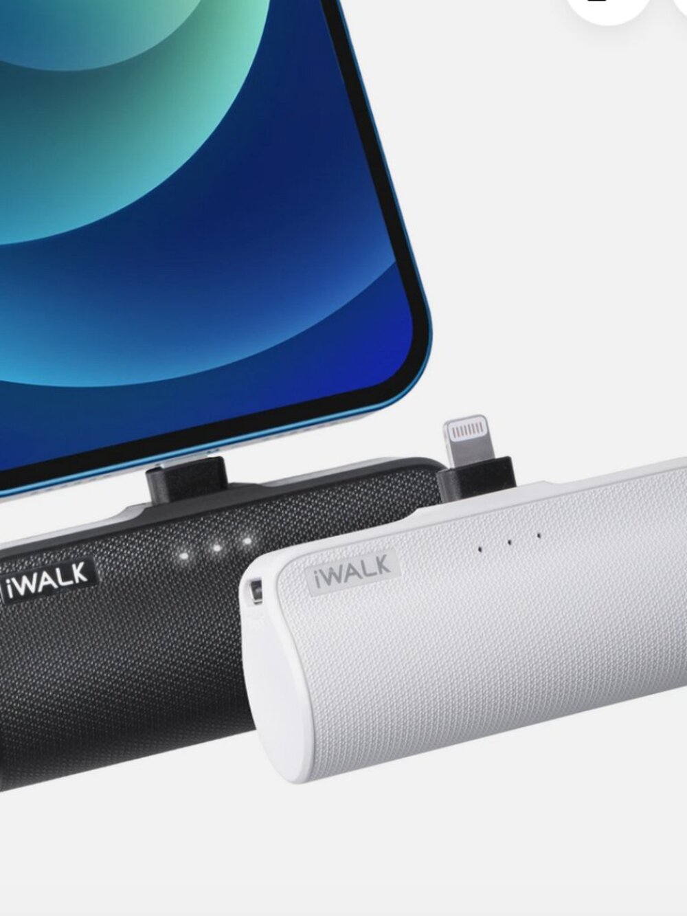 NEW iwalk 2 Pack Portable iPhone Charger Lightning